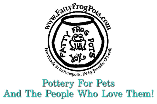 Fatty Frog Pots Handmade Pottery logo