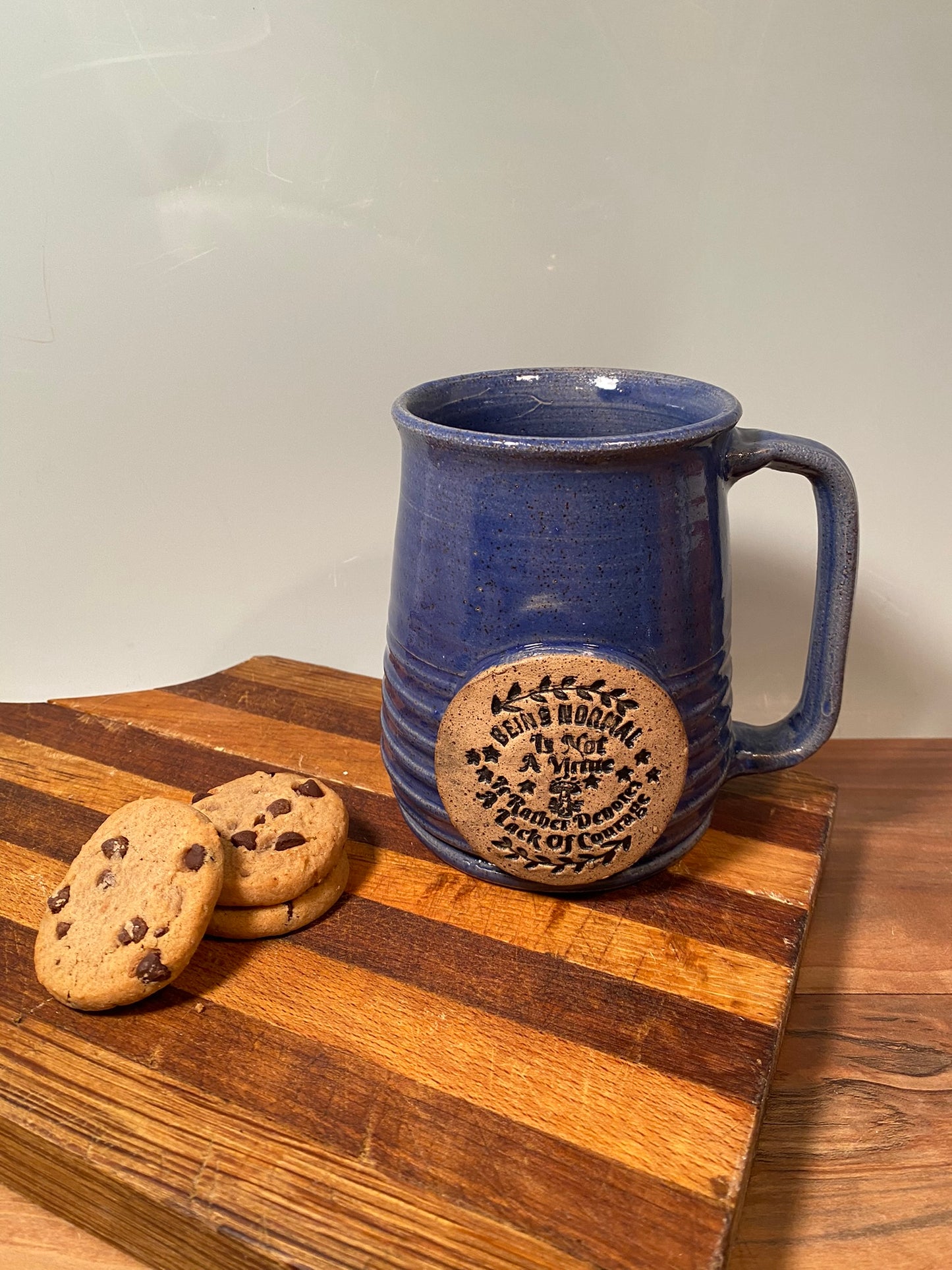 Normal is not a Virtue Custom coffee mug