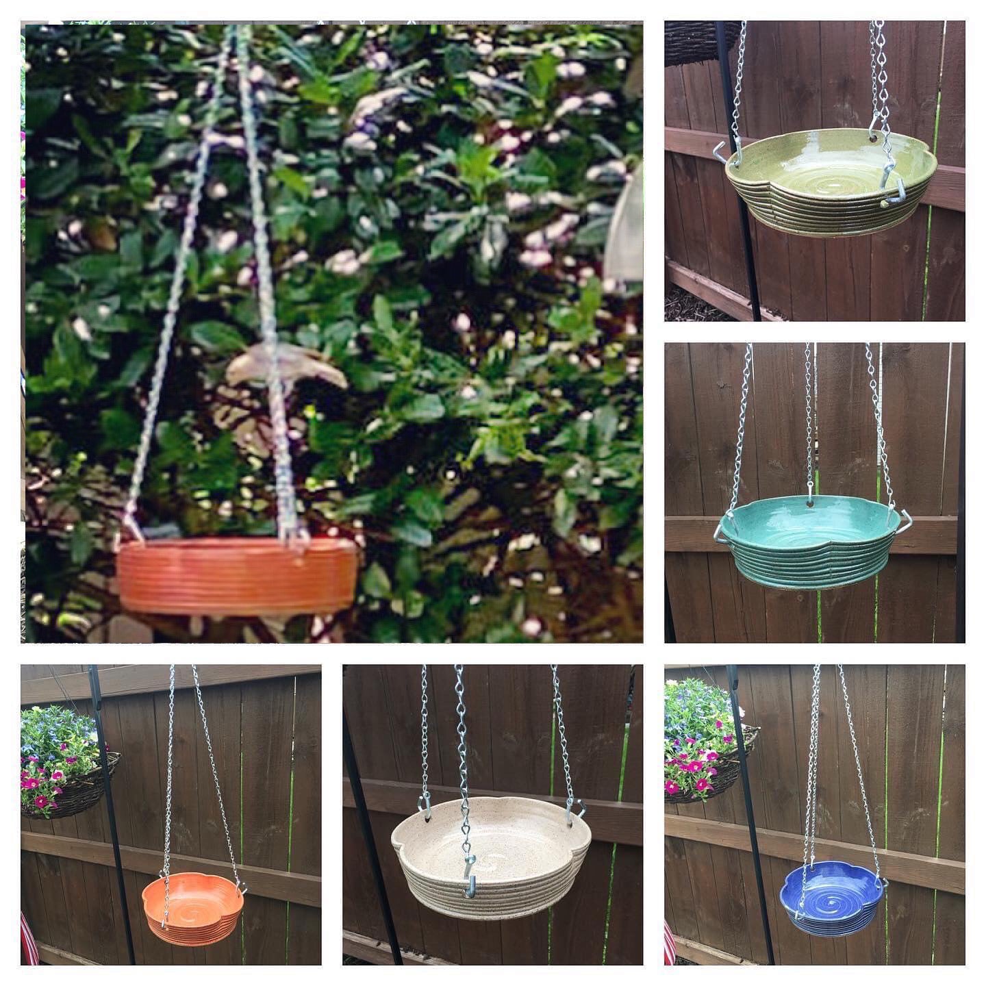 plant pot bird feeder Bird bath/bird feeder