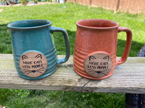 More Cats Less People Custom coffee mug