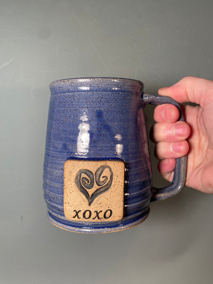 Valentine swirl Heart Custom coffee mug