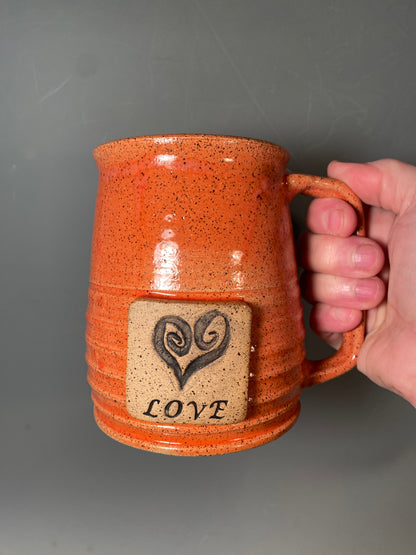 Valentine Heart Custom coffee mug