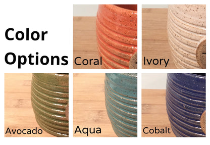 Extra Small Pottery Pet Bowl