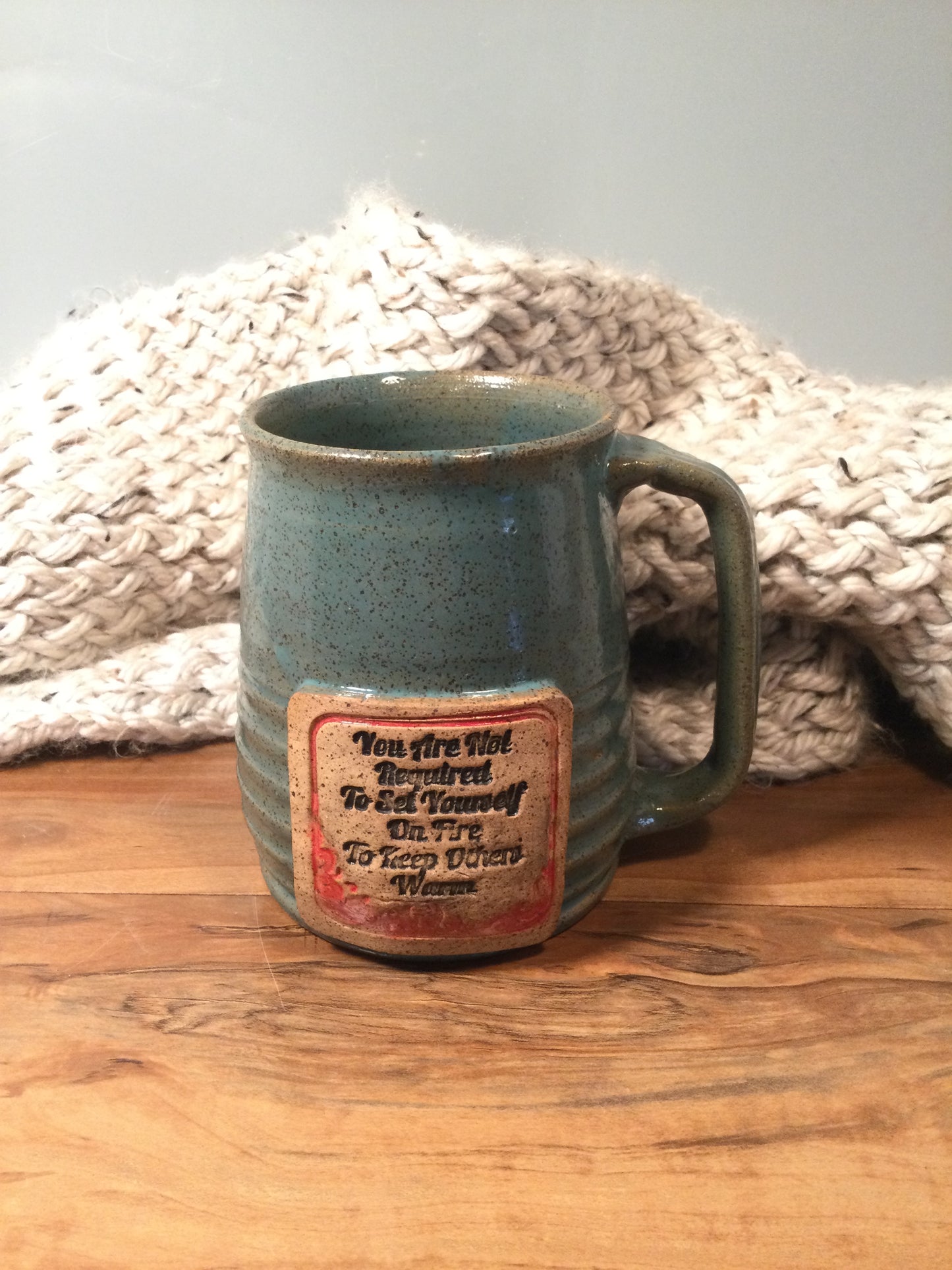 Set Yourself on Fire Custom coffee mug